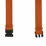 Bottega Veneta // Leather Belt // Orange (33.5")