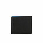 Bottega Veneta // Wallet // Black + Blue