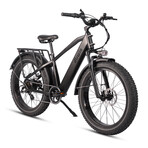 Pioneer Fat Tire E-Bike // Black