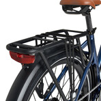 Pacer Step-Thru Commuter E-Bike // Blue