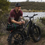 Pioneer Fat Tire E-Bike // Black