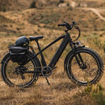 Pioneer Fat Tire E-Bike // Black