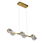 Milano // LED Linear Chandelier // 39"L