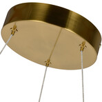 Milano // LED Chandelier // 33"L (Antique Brass)