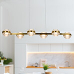 Milano // LED Linear Chandelier // 39"L
