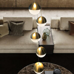 Ravello // Chandelier (Black)