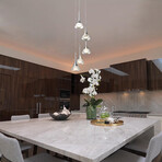 Amalfi // Chandelier (Polished Chrome)