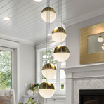 Ravello // Chandelier (Black)
