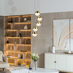 Ravello // Chandelier (Black)