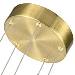 Sienna // Chandelier (Brass)