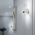 Venezia // Wall Sconce // Polished Chrome