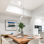 Amalfi // Chandelier (Polished Chrome)
