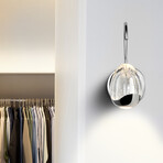 Venezia // Wall Sconce // Polished Chrome