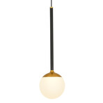 Capri // Pendant Light // 5"L (Antique Brass)