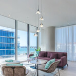 Amalfi // Chandelier (Polished Chrome)