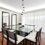 Ravello // Chandelier (Black)