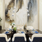 Venezia // Pendant Light // Polished Chrome