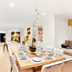 Sienna // Chandelier (Brass)