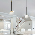 Capri // Pendant Light // 5"L (Antique Brass)