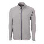 Adapt Eco Knit Hybrid Recycled Mens Full Zip Jacket // Polished (M)
