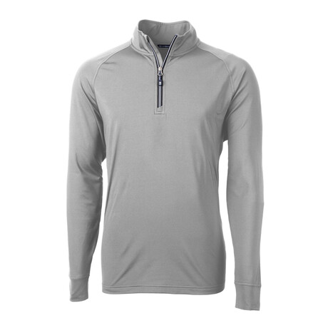 Adapt Eco Knit Stretch Recycled Mens Quarter Zip Pullover // Polished (XS)