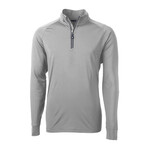 Adapt Eco Knit Stretch Recycled Mens Quarter Zip Pullover // Polished (S)