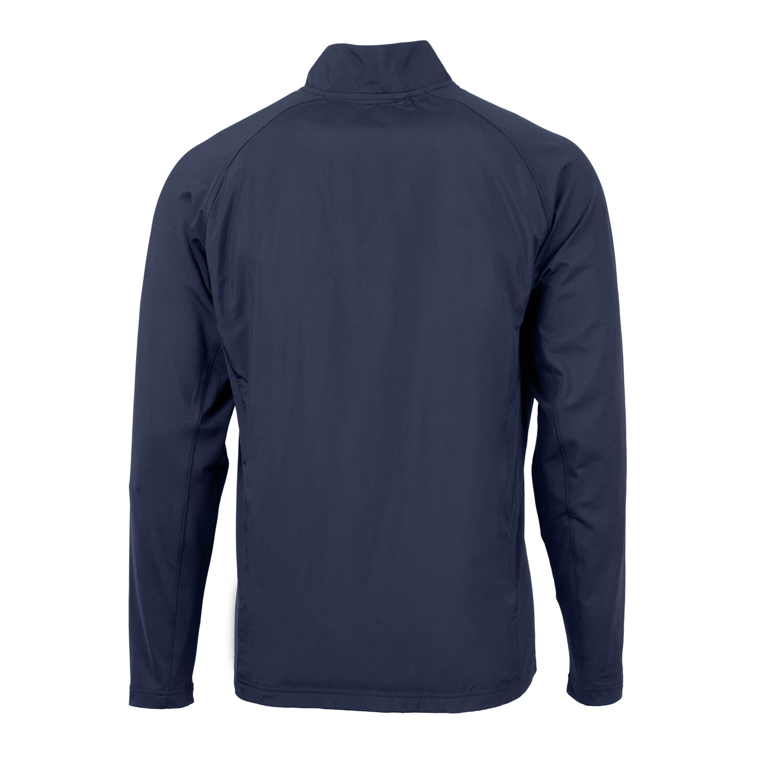 Adapt Eco Knit Hybrid Recycled Mens Full Zip Jacket // Navy Blue (XS