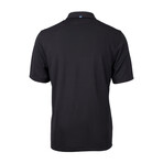 Virtue Eco Pique Recycled Mens Polo // Black (S)