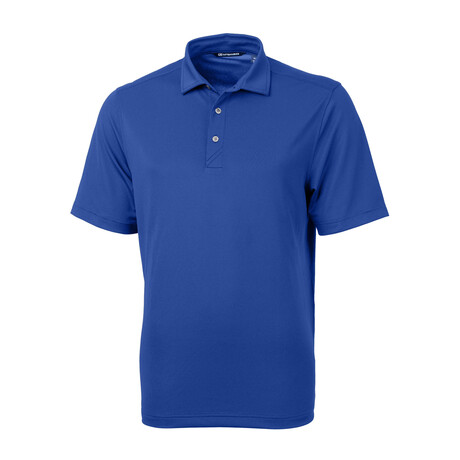 Virtue Eco Pique Recycled Mens Polo // Tour Blue (L)