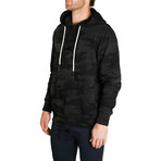 Mills Hoodie // Black Camo (S)