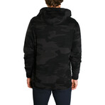 Mills Hoodie // Black Camo (S)