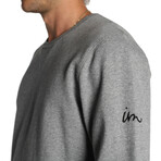 Mills Crewneck // Salt & Pepper (S)