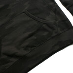 Mills Crewneck // Black Camo (S)