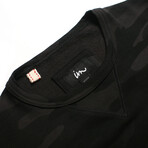 Mills Crewneck // Black Camo (S)