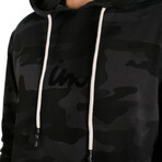 Mills Hoodie // Black Camo (S)