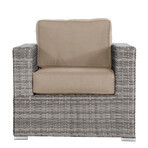 Hilma Patio Chair + Sunbrella Cushions // Beige