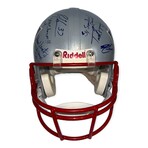 New England Patriots Legends // Autographed Helmet + Inscriptions