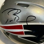 Tom Brady // New England Patriots // Autographed Speed Helmet