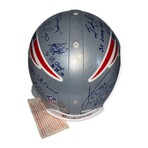 New England Patriots Legends // Autographed Helmet + Inscriptions