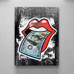 Money Talks (12"W x 18"H x 1.5"D)
