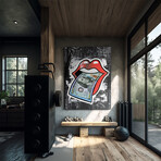 Money Talks (12"W x 18"H x 1.5"D)
