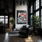 Money Talks (12"W x 18"H x 1.5"D)