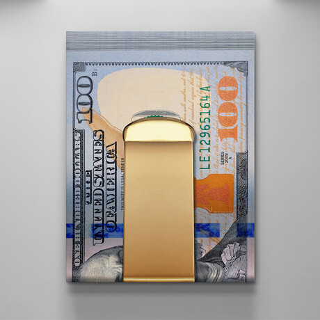Money Clip (12"W x 18"H x 1.5"D)