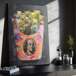 McBucks (12"W x 18"H x 1.5"D)