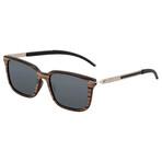 Unisex Doumia Sunglasses // Brown Frame + Black Lens