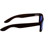 Men's Maya Sunglasses // Brown Frame + Blue Lens