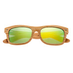 Men's Maya Sunglasses // Brown Frame + Yellow Lens