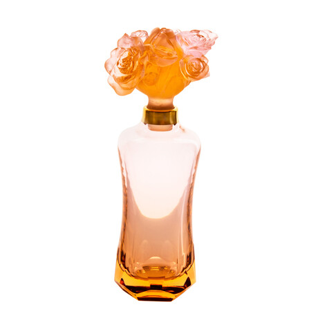 Prestige By Emilio Robba Pâte De Cristal Perfume Bottle // Amber + Pink // Store Display