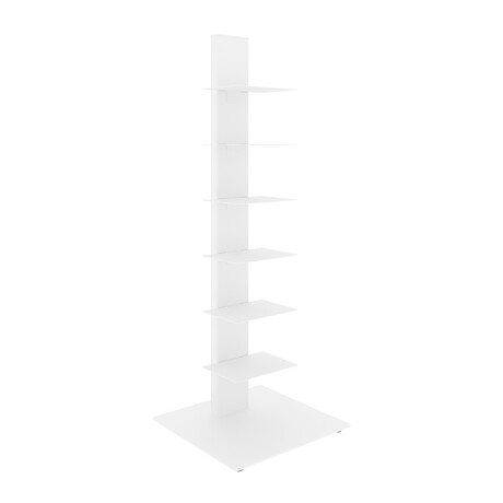 Sapiens Bookcase Tower // 38" // White