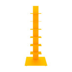 Sapiens Bookcase Tower // 38" // Yellow